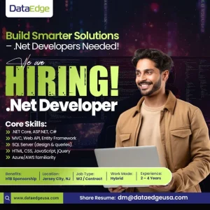 .NET Developer DataEdge Jersey
