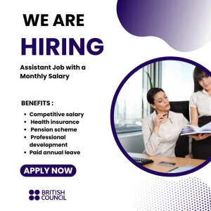 Assistant British Council London UK 