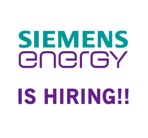 Electrolyzer Sales Engineer Siemens Energy UAE