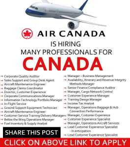 Information Technology Air Canada Canada
