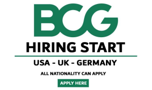 Management Consultant Boston Consulting Group London