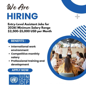 Project Assistant United Nations Development Nairobi, Kenya