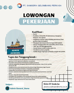 Administrative Generalist Samudra Gelombang Perkasa Jakarta