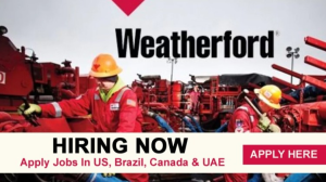 Engineering Roles Weatherford Brazil