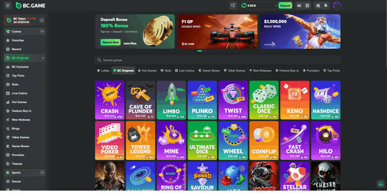 The Ultimate Experience BC.Game Casino and Sportsbook